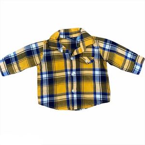 The Children’s Place Boys Plaid Button-Up Shirt